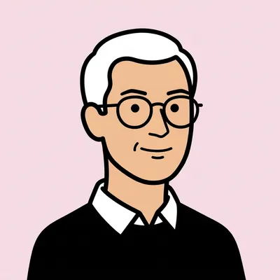 Illustrated portrait of Martin Maltby